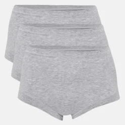 3 pak Grå bambus Maxi trusse
