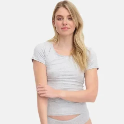 2 pak Grå bambus T-shirt