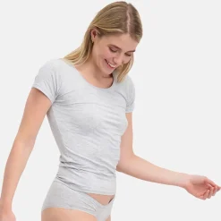 2 pak Grå bambus T-shirt