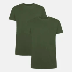 2 pak Grøn bambus T-shirt