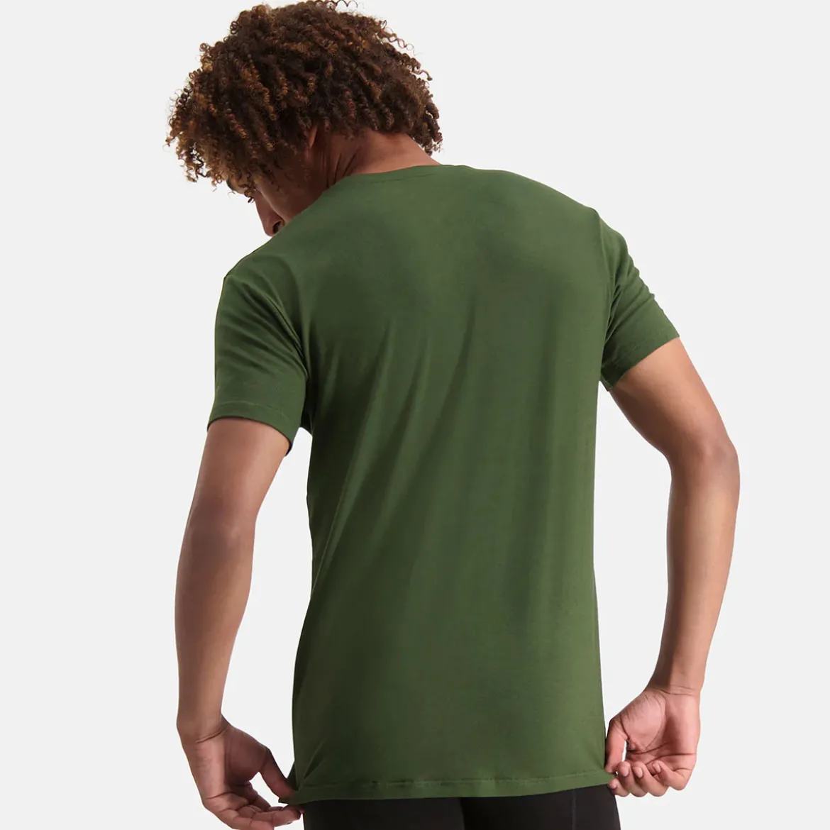 2 pak Grøn bambus T-shirt