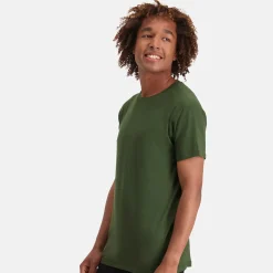 2 pak Grøn bambus T-shirt