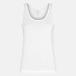 2 pak Hvid bambus Tank Top