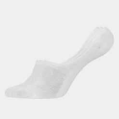 3 pak Hvid no-show bambus footies