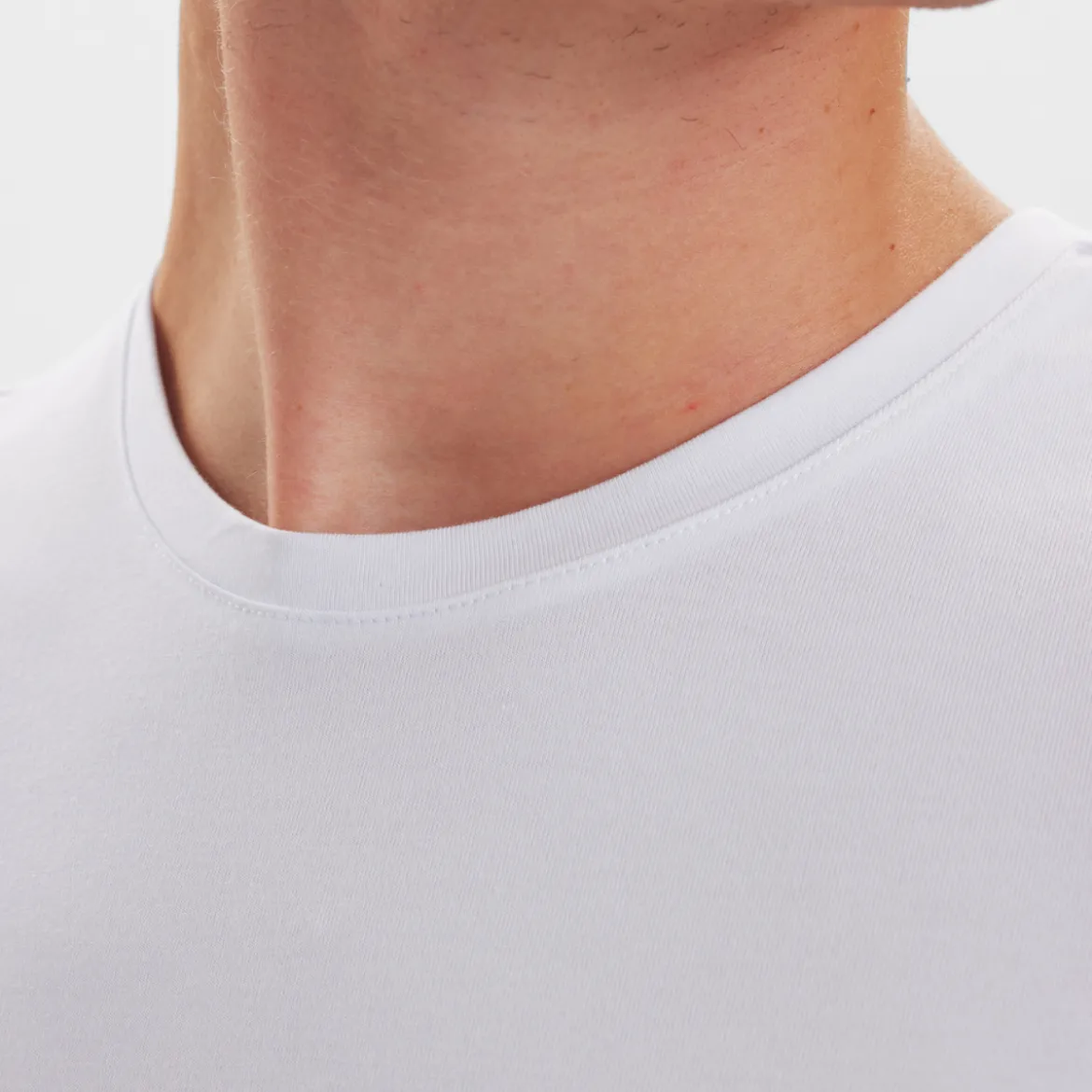 2 pak Hvid slim fit bambus T-shirt