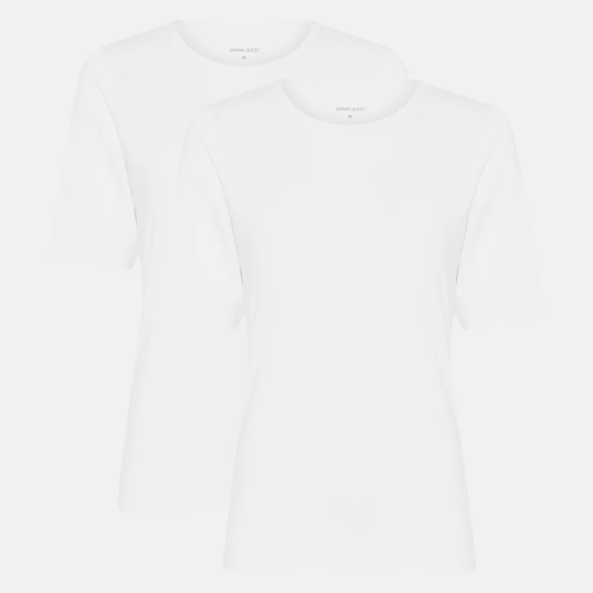 2 pak Hvid slim fit bambus T-shirt
