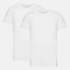 2 pak Hvid slim fit bambus T-shirt