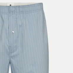 2 pak Lyseblå bambus boxershorts