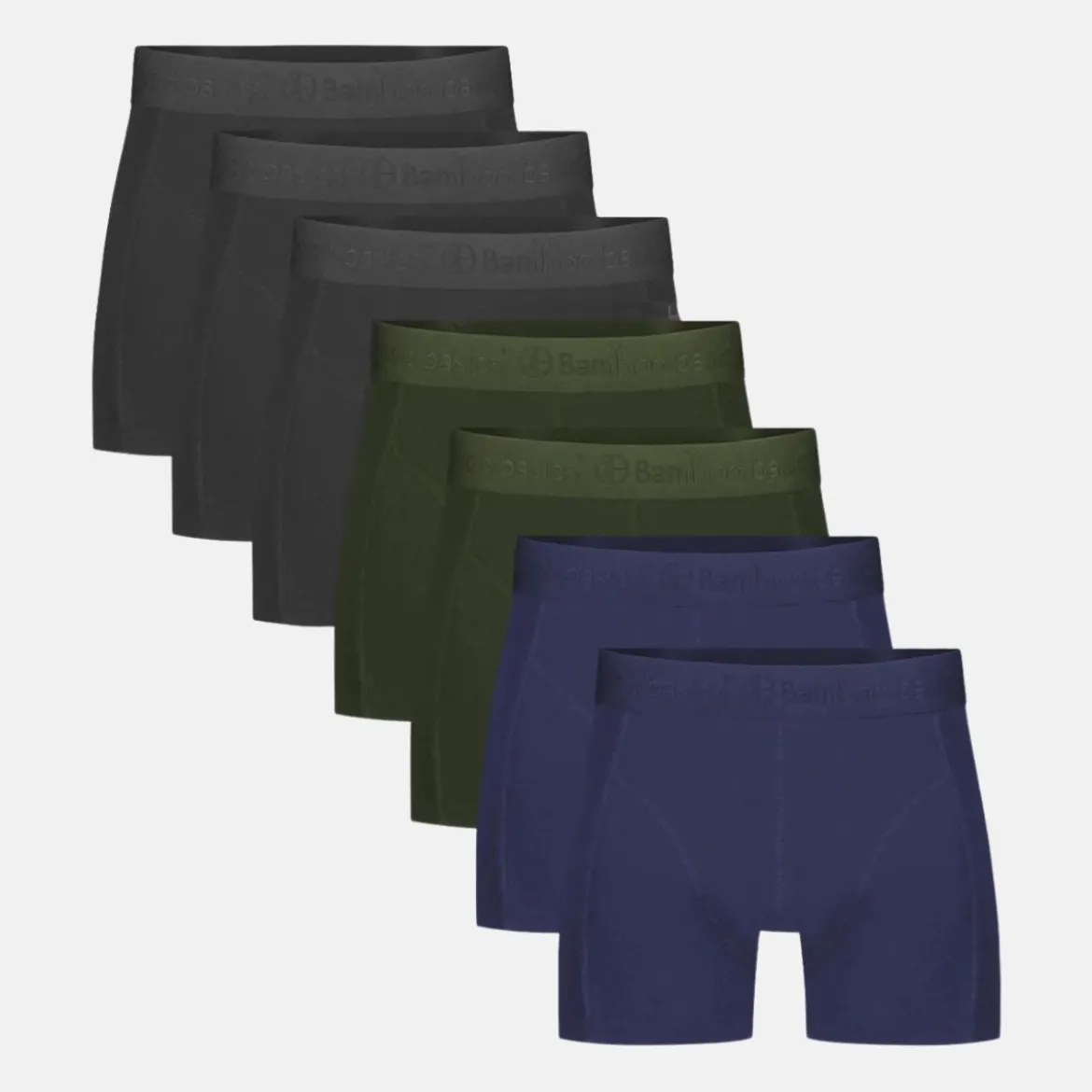 7 pak Mix bambus underbukser