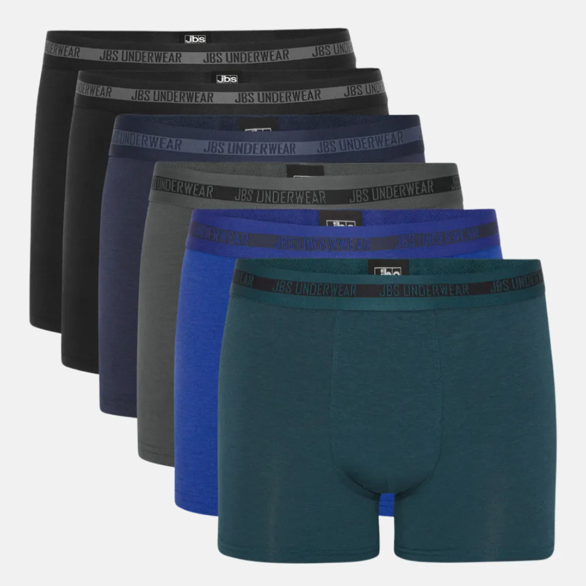 6 pak Mix bambus underbukser