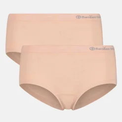 2 pak Nude bambus Hipster trusse