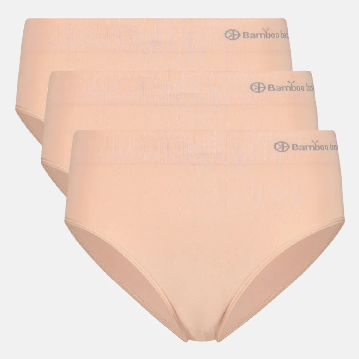 3 pak Nude bambus Maxi trusse