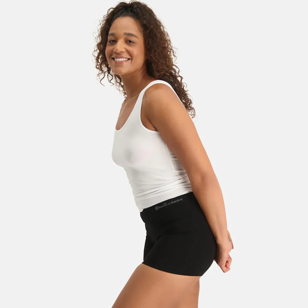 2 pak Sort bambus Boxershorts