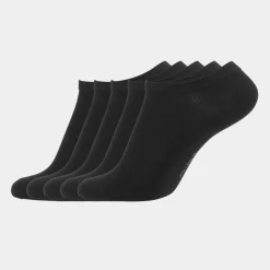 5 pak Sort bambus footies