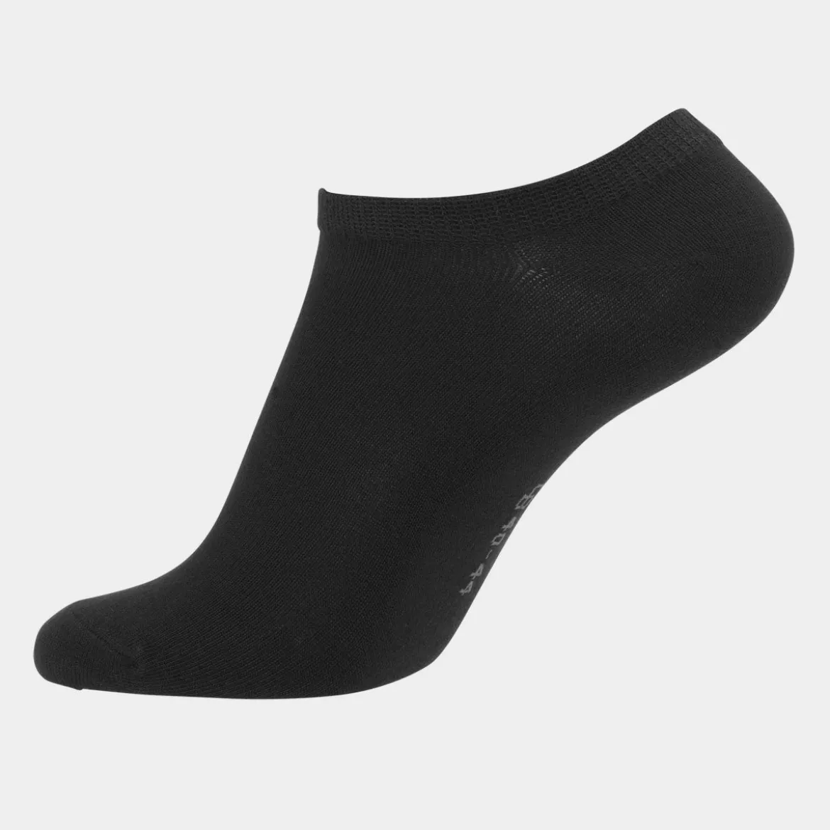 5 pak Sort bambus footies
