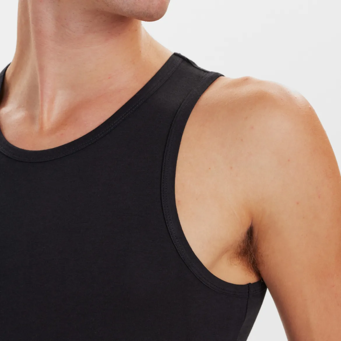 2 pak Sort bambus Tank Top
