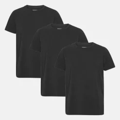 3 pak Sort bambus T-shirt