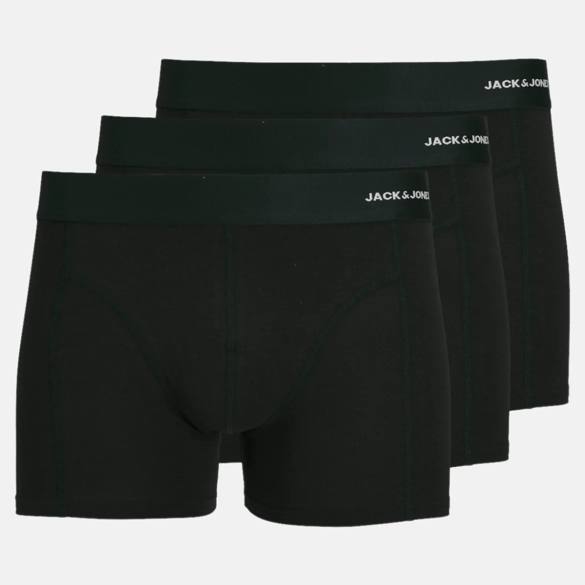 3 pak Sort bambus underbukser