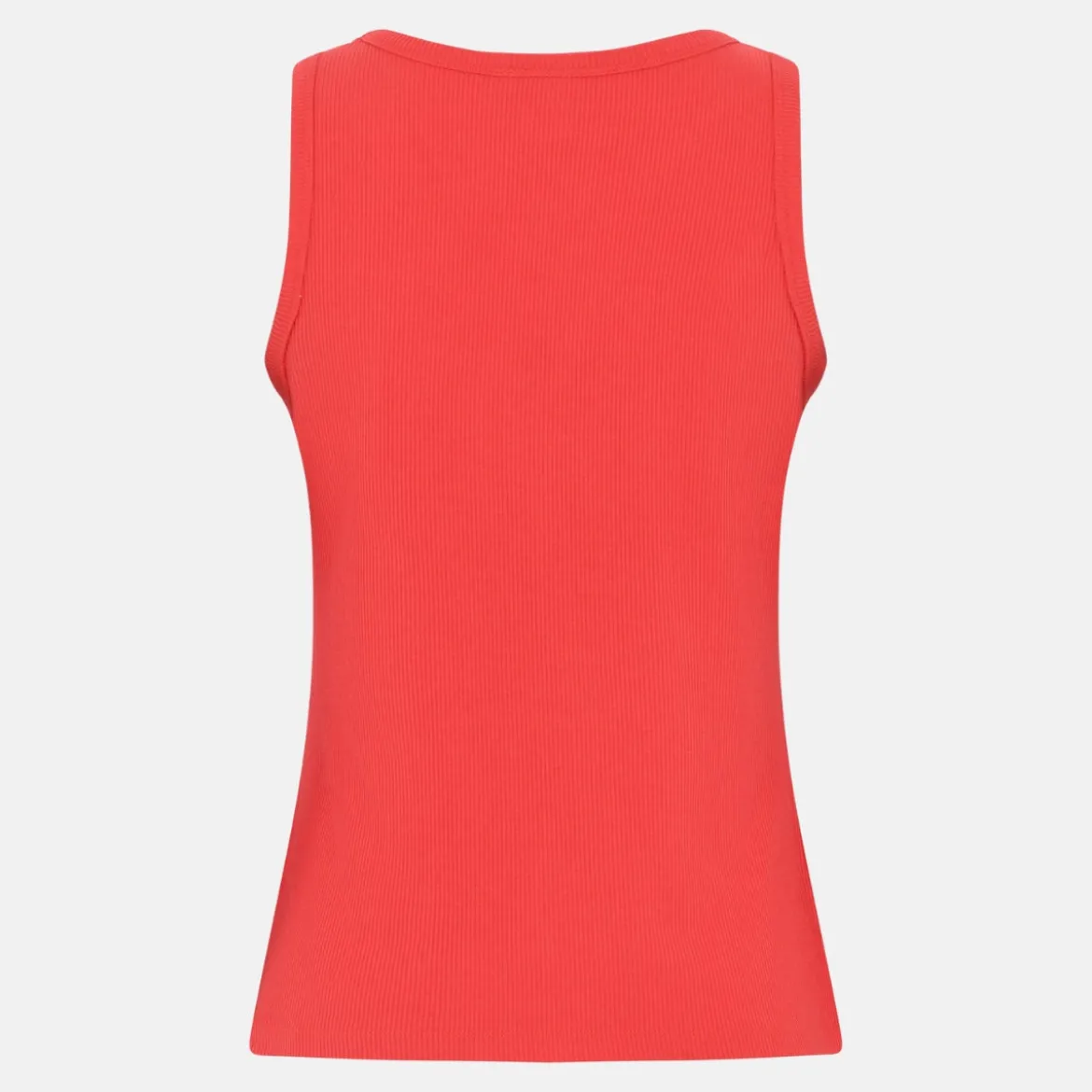 Anja bambus tank top - Rød
