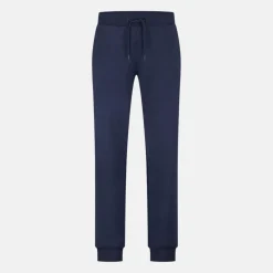 Blå bambus hoodie joggingsæt