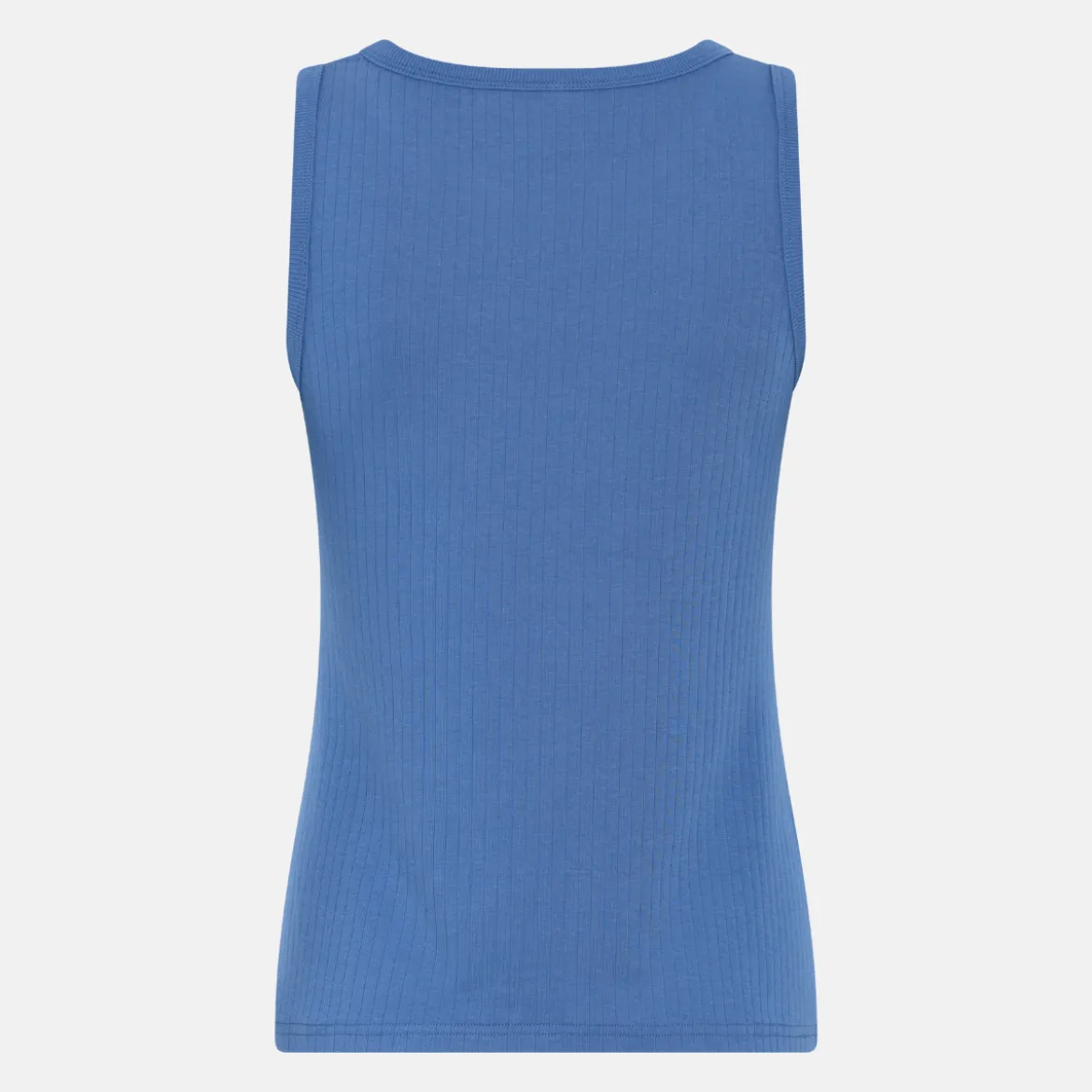 Blå bambus Tank Top