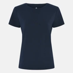 Blå bambus T-shirt