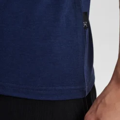 Blå bambus T-shirt