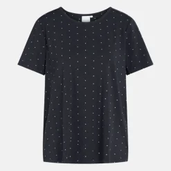 Blå bambus T-shirt