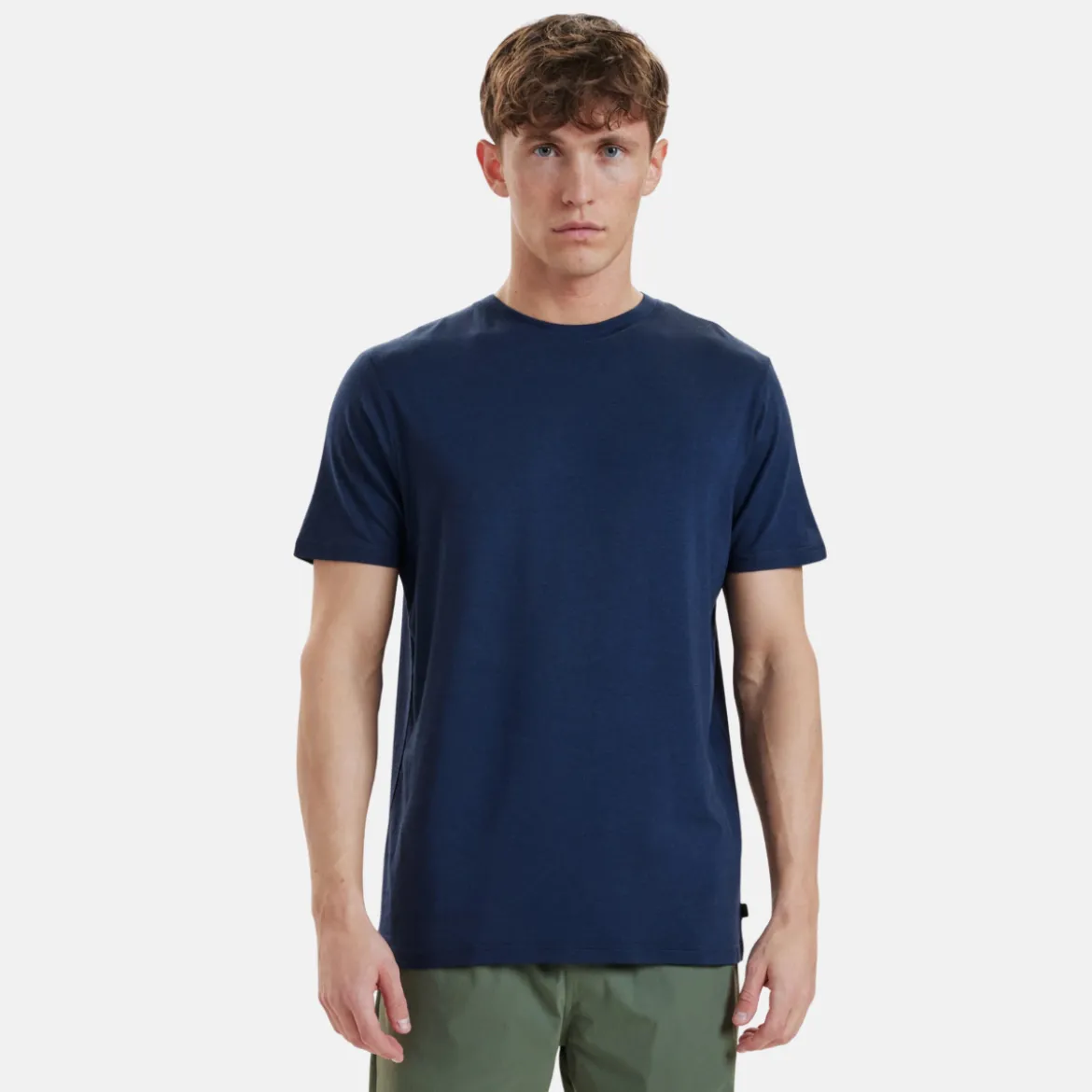 Blå bambus T-shirt