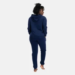 Gaby Blå bambus hoodie