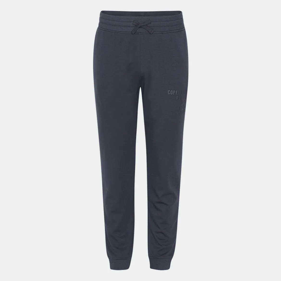 Grå bambus sweatpants med logo