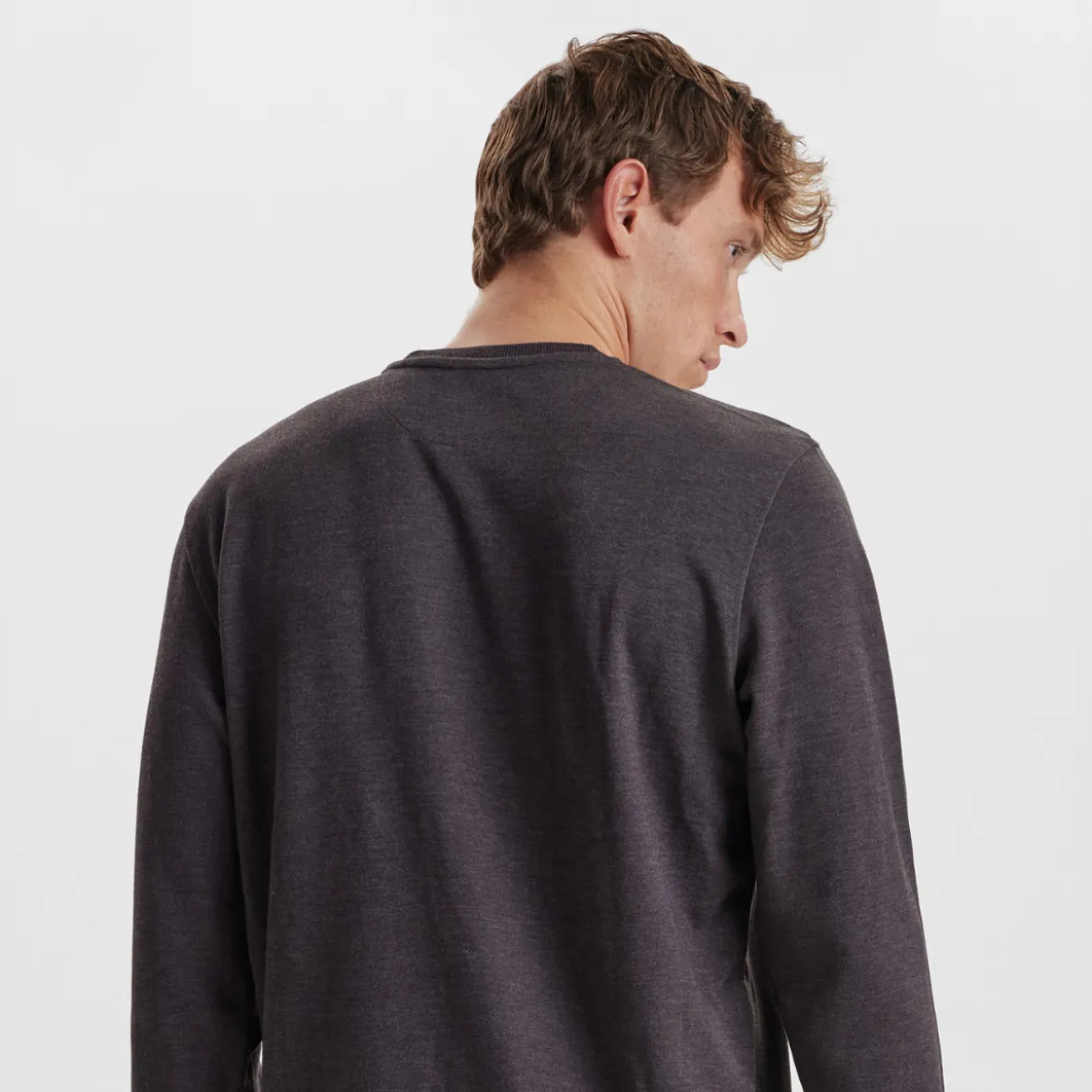 Grå bambus sweatshirt