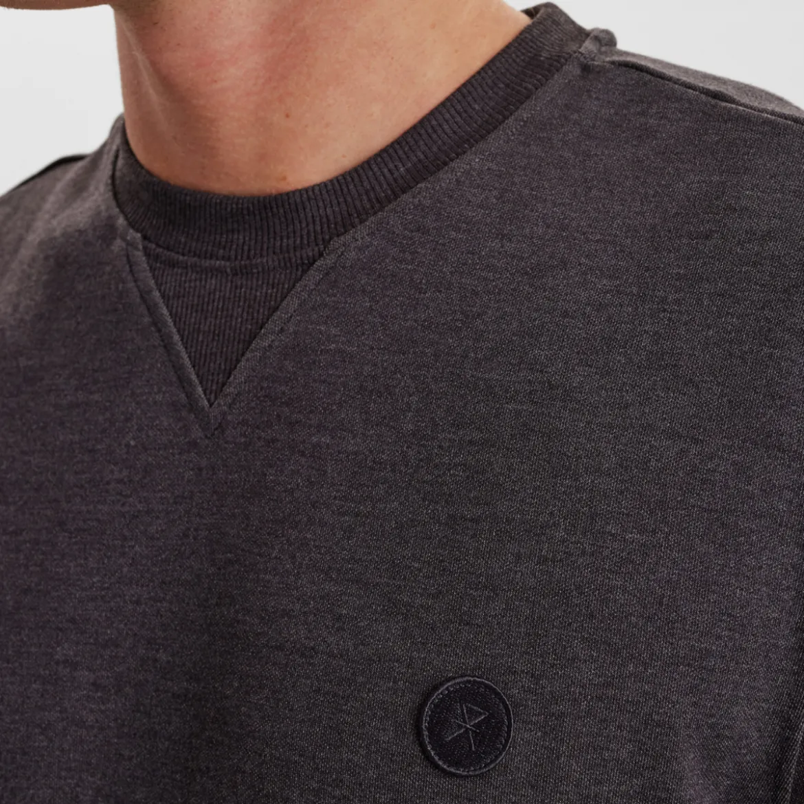 Grå bambus sweatshirt
