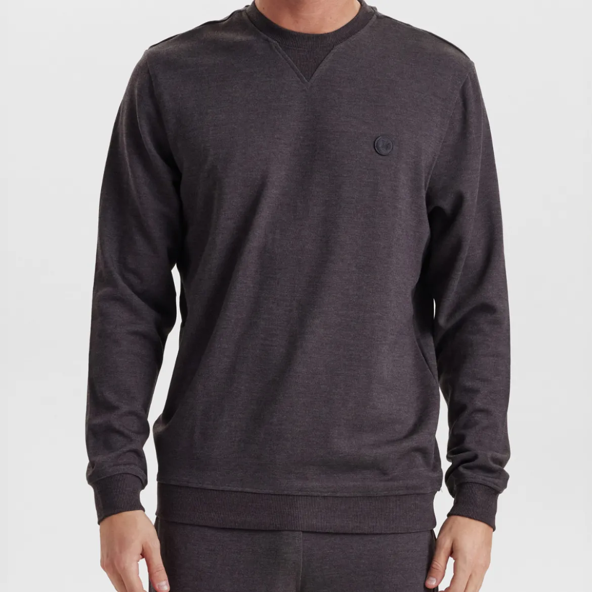 Grå bambus sweatshirt