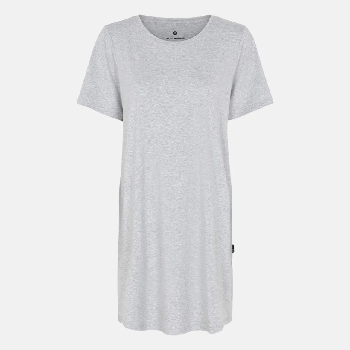 Grå bambus T-shirt kjole