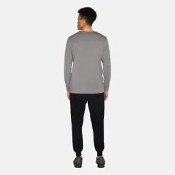Grå langærmet bambus sweatshirt