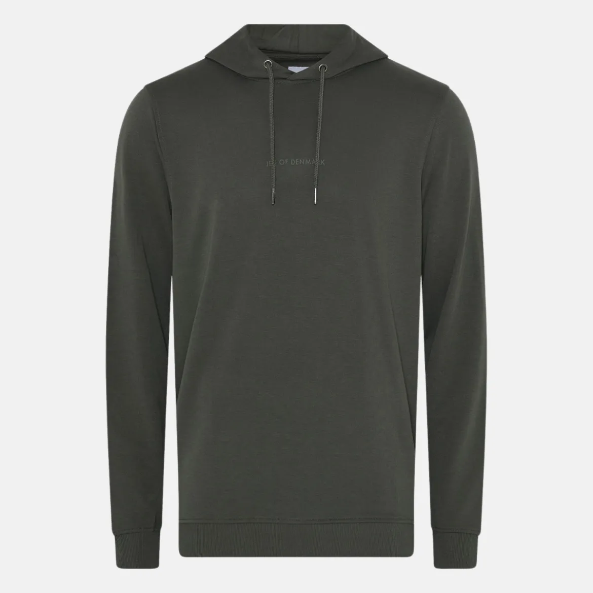 Grøn bambus hoodie