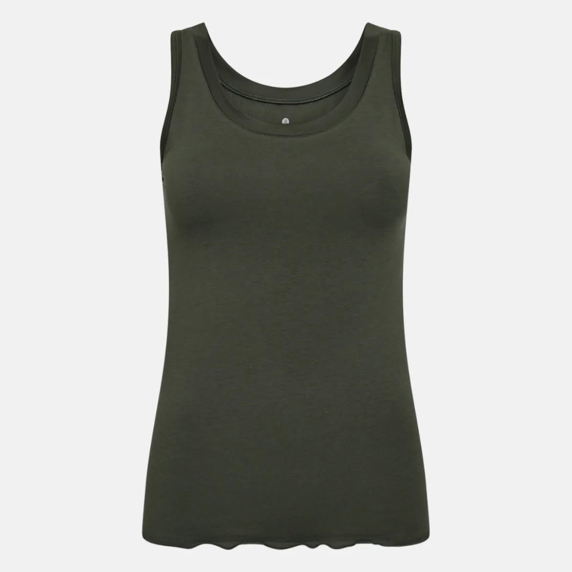 Grøn bambus Tank Top