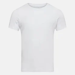 Hvid bambus anti-sved T-shirt