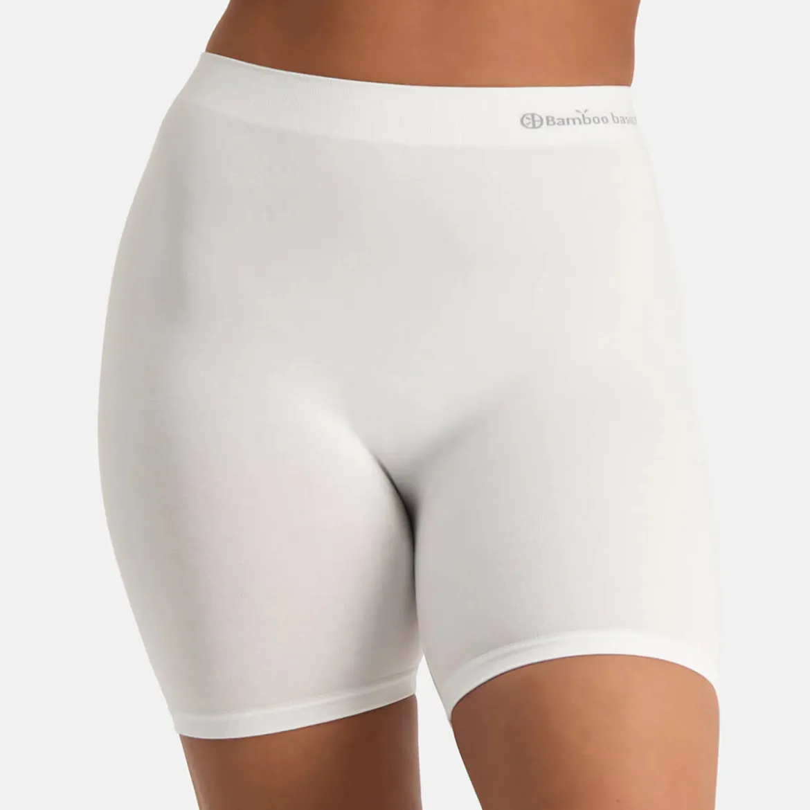 Hvid bambus indershorts
