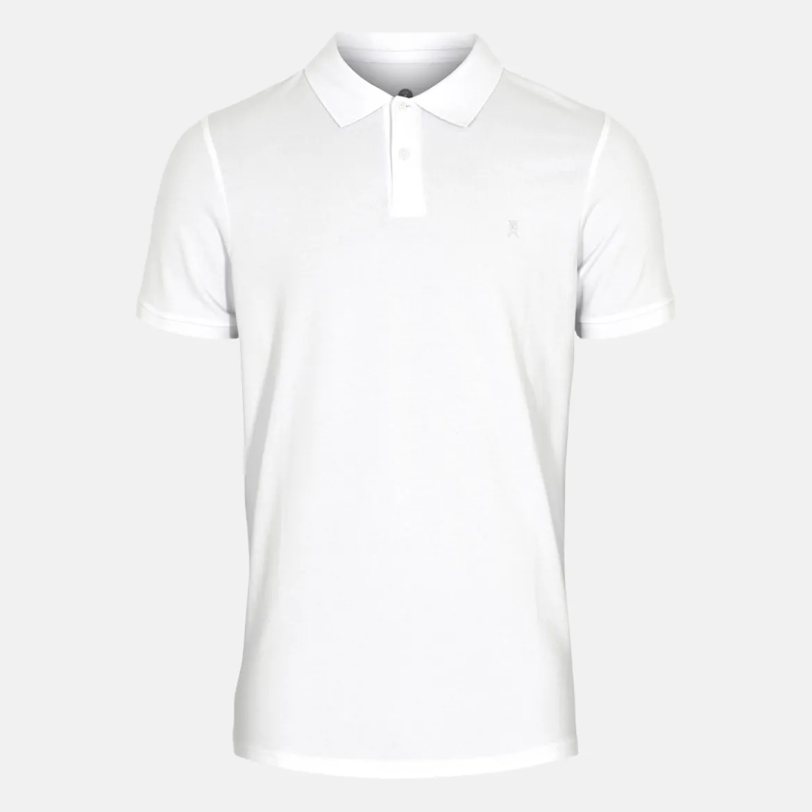 Hvid bambus Polo Shirt
