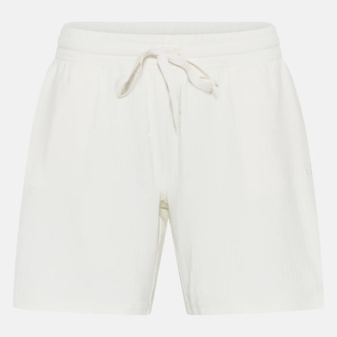 Hvid bambus shorts
