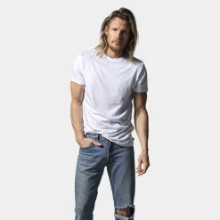 Hvid bambus T-shirt