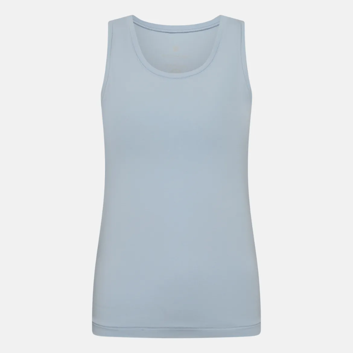 Lyseblå bambus Tank Top