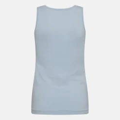 Lyseblå bambus Tank Top