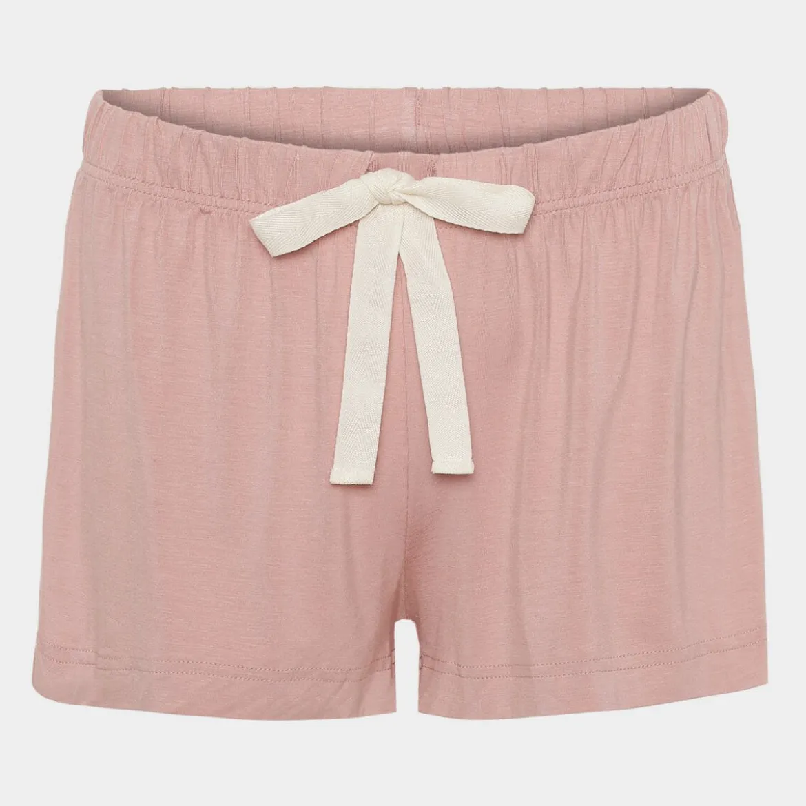 Lyserød bambus natshorts
