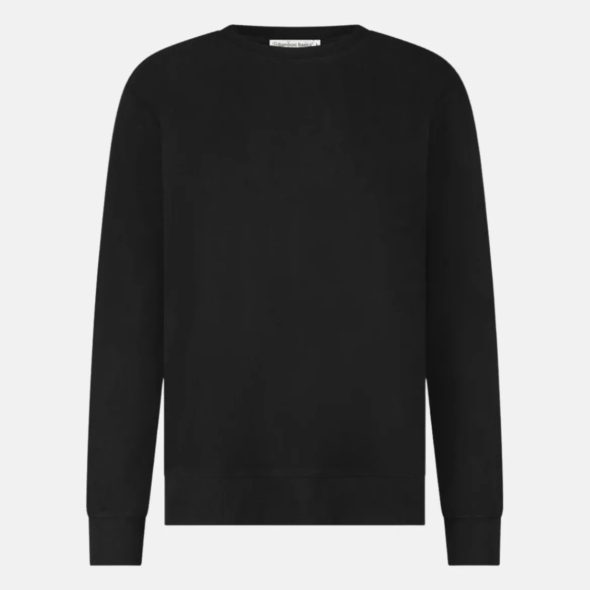 Mike Sort bambus sweatshirt