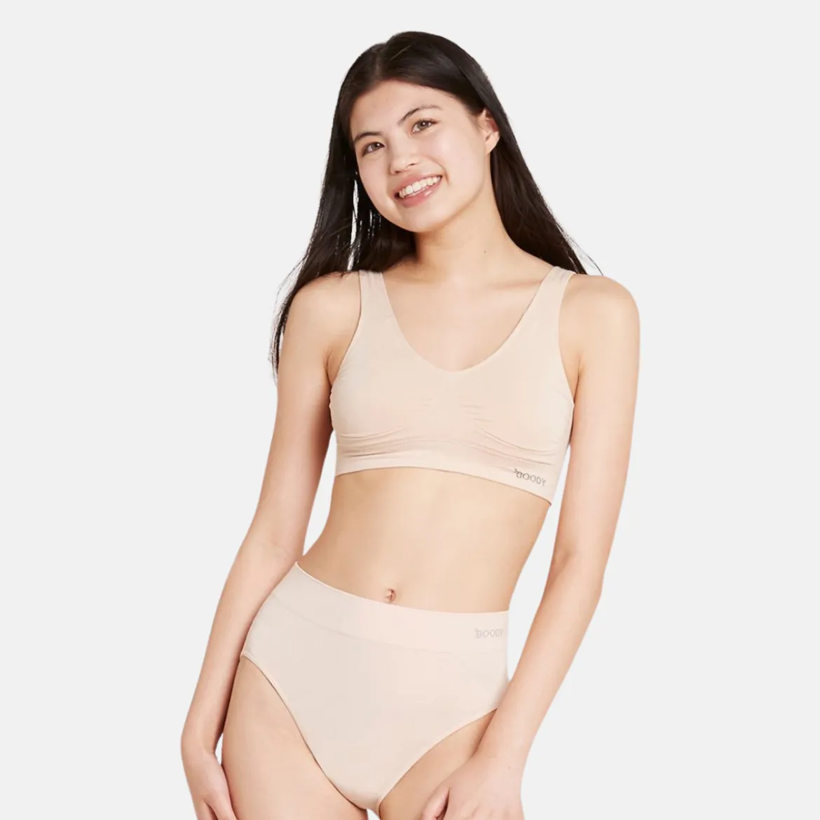 Nude bambus BH
