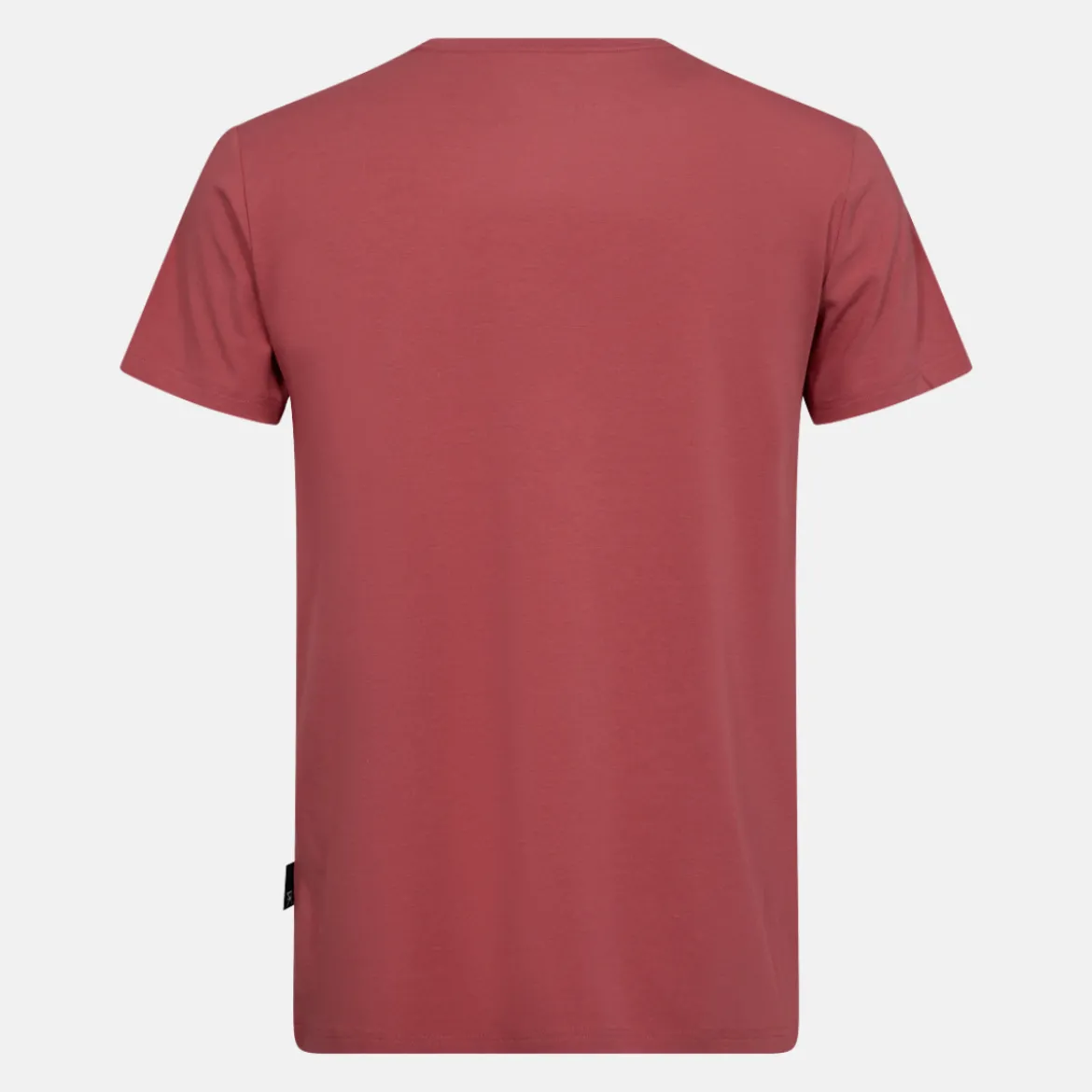 Rød bambus T-shirt
