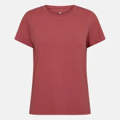Rød bambus T-shirt